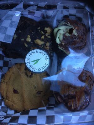 Selection of baked goods at Wild Leek in Halifax