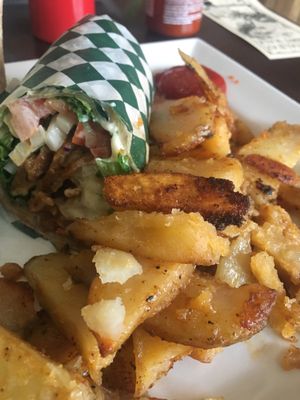 photo can't do the Donair justice at Wild Leek in Halifax