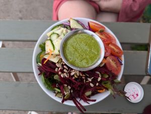 House salad at Wild Leek in Halifax
