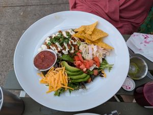 Taco bowl at Wild Leek in Halifax