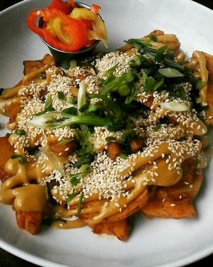 dragon fries at Wild Leek in Halifax