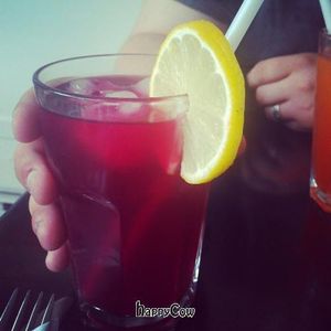 Beet lemonade at Wild Leek in Halifax