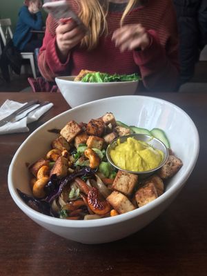 Thai bowl at Wild Leek in Halifax