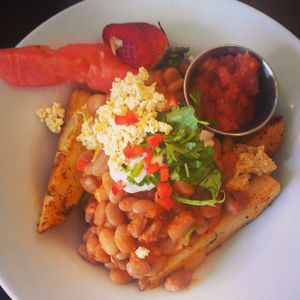 Mexican bowl at Wild Leek in Halifax