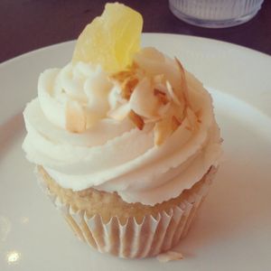 Pina coloda cupcake at Wild Leek in Halifax