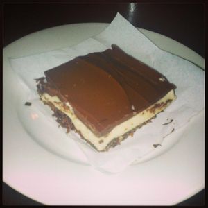 Nanaimo bar at Wild Leek in Halifax