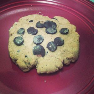 Pumpkin chocolate chip cookie at Wild Leek in Halifax