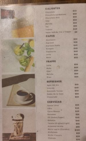 Drinks at Balkan in Queretaro