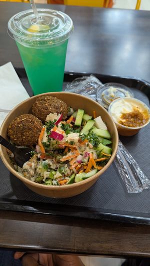 I got the bowl at House of Falafel in Farmington Hills