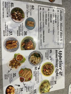 Everything can be made vegan. It is mostly vegan.  at Organic Vegetarian @ Pavilion KL in Kuala Lumpur