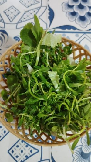 Mixed herbs (comes with Mi Quang). at Quán Chay Diệu Hoa in Hoi An