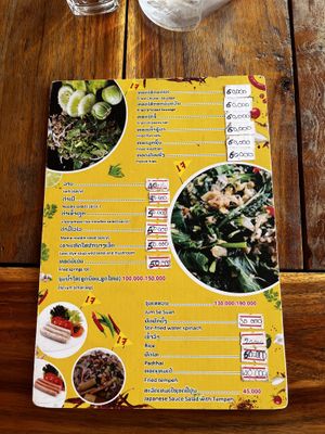   at Vegetarian House Cafe in Thakhek