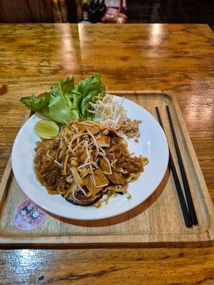  at Vegetarian House Cafe in Thakhek