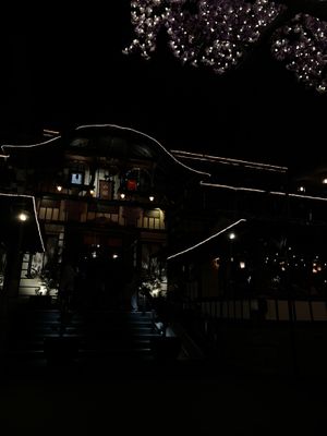 outside   at Yamashiro in Hollywood