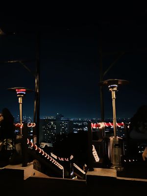 ambience and view   at Yamashiro in Hollywood