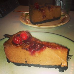 Vegan Black forest cheesecake  at Sweet Hereafter in Halifax