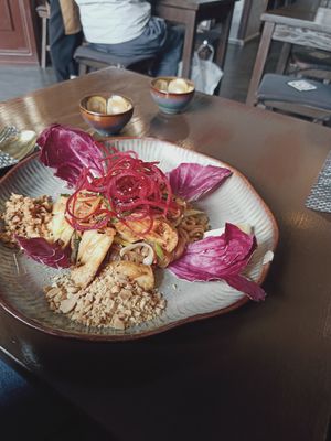Pad thai at Koko Organic in Prague