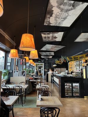 Interno  at Városliget Café in Budapest