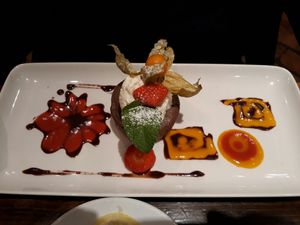 Vegan chocolate cake  at The Kitchen in Galway