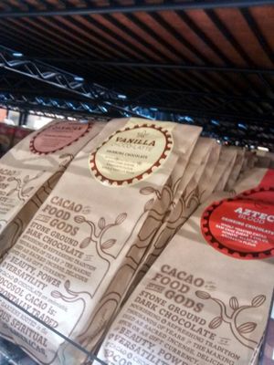 Vegan hot chocolate at Pete's Fine Foods in Halifax