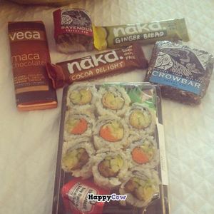 Vegan food  at Pete's Fine Foods in Halifax