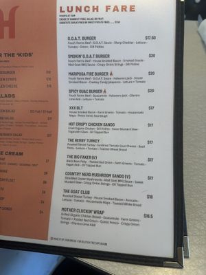   at Happy Goat in Mariposa