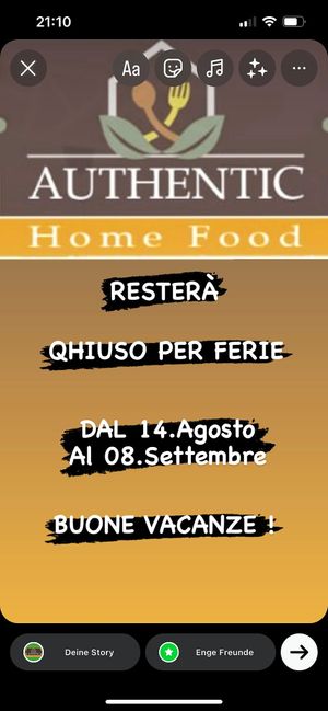  at Authentic Home Food in Ostra