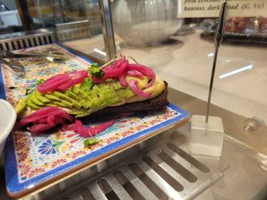 Avocado toast at HEL - Relove - T2 in Vantaa