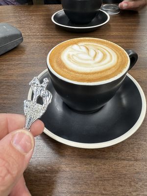 Oat flatty  at Scoundrel in Christchurch