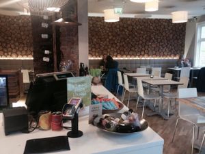 How the place looks inside at Glo - Laugavegur in Reykjavik