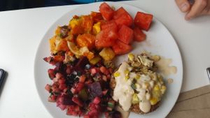 der blumenkohlburger at Glo - Laugavegur in Reykjavik