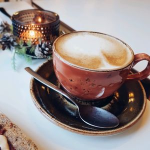 Oat Milk Cappuccino  at Glo - Laugavegur in Reykjavik