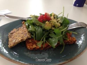 raw pizza at Glo - Laugavegur in Reykjavik