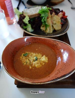 (Vegan) Tex Mex Soup and Salad at Glo - Laugavegur in Reykjavik