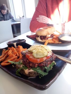 Amazing burgers at Glo - Laugavegur in Reykjavik