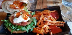 Mexican burger at Glo - Laugavegur in Reykjavik