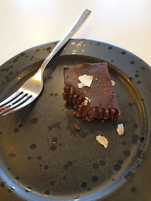 Vegan dessert at Glo - Laugavegur in Reykjavik