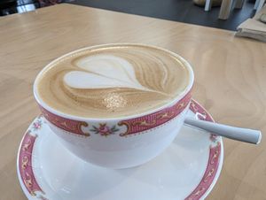 Oat flat white at The Loft in Waiheke Island