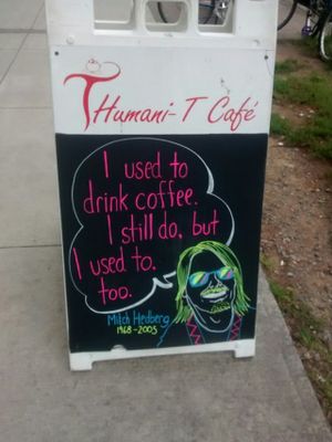 Coffee at Humani-T Cafe - Downtown in Halifax