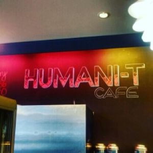 the chalk art is amazing  at Humani-T Cafe - Downtown in Halifax