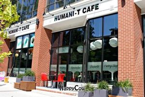 Outside at Humani-T Cafe - Downtown in Halifax