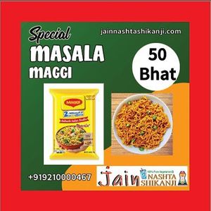 Maggi #Veganuary at JAIN Nashta Shikanji in Pattaya