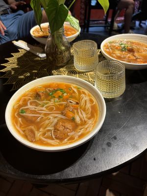 Pho  at Mây Vegan Garden in Hanoi