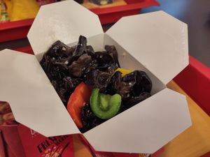 Wood ears ('ciuperci de lemn') at Chopstix in Bucharest