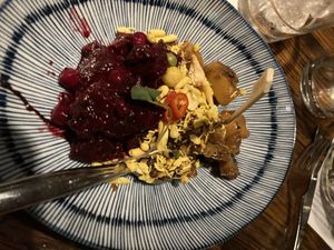 Beet salad  at Linger in Denver