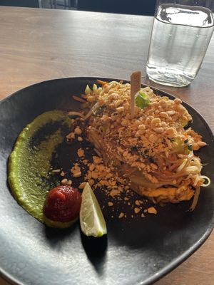 vegan pad thai  at Linger in Denver
