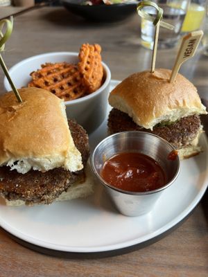 Impossible sliders  at Linger in Denver