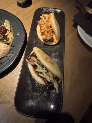 Veganized bao  at Linger in Denver