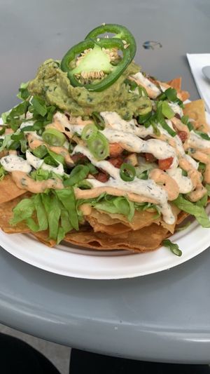 Nachos! #Veganuary at Soul Miner's Garden  in Charlotte
