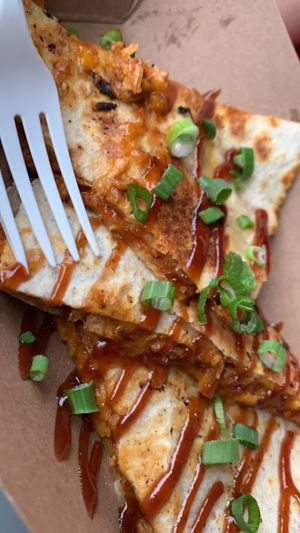 BBQ Dilla #Veganuary at Soul Miner's Garden  in Charlotte